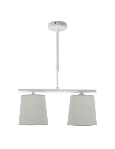 Lampara Consciencia 2xe14 Gris Regx39x16 Cm