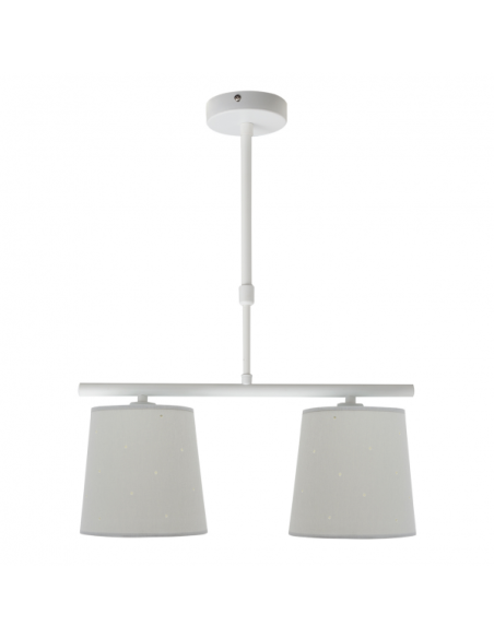 Lampara Consciencia 2xe14 Gris Regx39x16 Cm