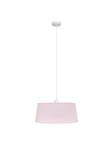 Colgante Consciencia 1xe27 Rosa Regx40x40 Cm