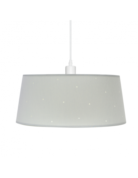 Colgante Consciencia 1xe27 Gris Regx40x40 Cm