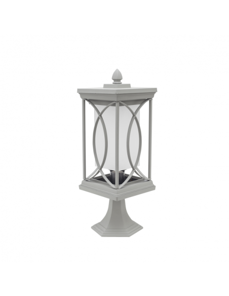 Sobremuro Peq. Exterior Garden 1xe27 Plata 39x16d