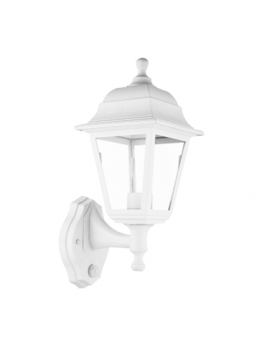 Aplique Exterior Albahaca 1xe27 Blanco Ip44 Policarbonato 35x15x19,7 Cm