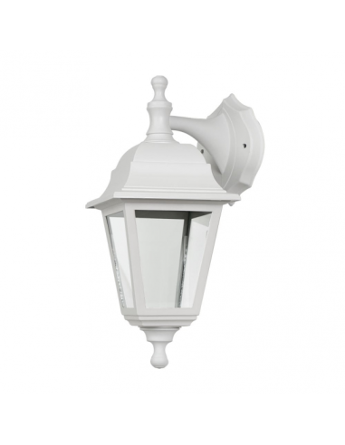 Aplique Exterior Albahaca 1xe27 Blanco Ip44 Policarbonato 35x15x19,7 Cm