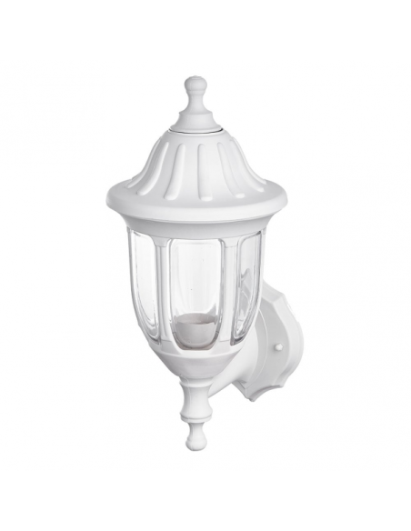 Aplique Exterior Angelica 1xe27 Blanco Ip44 Policarbonato 36,2x16,6x20,5 Cm