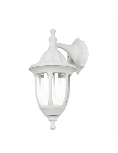 Aplique Exterior Angelica 1xe27 Blanco Ip44 Policarbonato 36,2x16,6x20,5 Cm