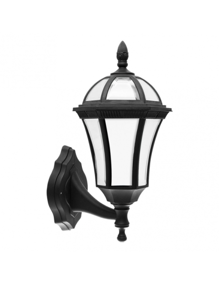 Aplique Exterior Comino 1xe27 Negro Ip44 Policarbonato 41,1x17x6x23,8 Cm