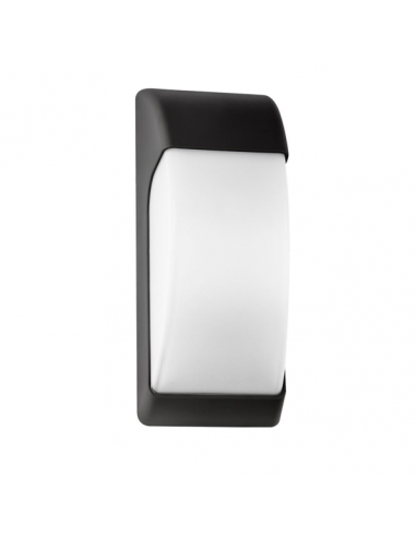 Aplique Exterior Espelta 1xe27 Negro Ip65 Policarbonato   32x12,9x13 Cm
