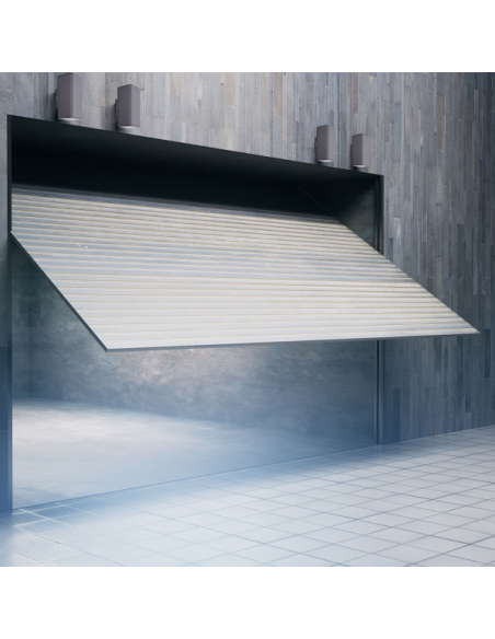 Aplique Exterior Yopol 2xgu10 Gris  Policarbonato  18,6x7,6x9,9 Cm  Ip54