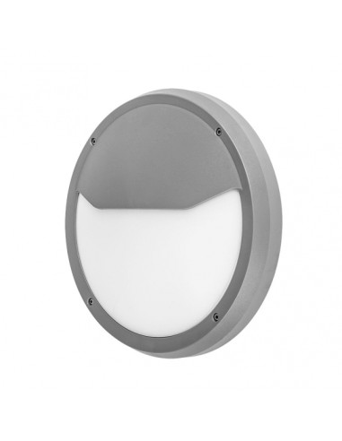 Aplique Exterior Coliandro 2xe27 Grispolicarbonato  9,4x30d  Ip65