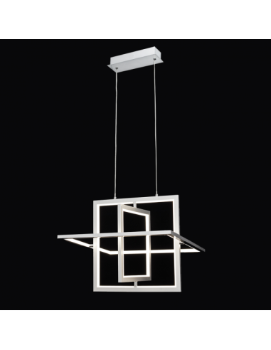 Colgante 50w 4000k 3500lm Lexie Cromo Regx45d