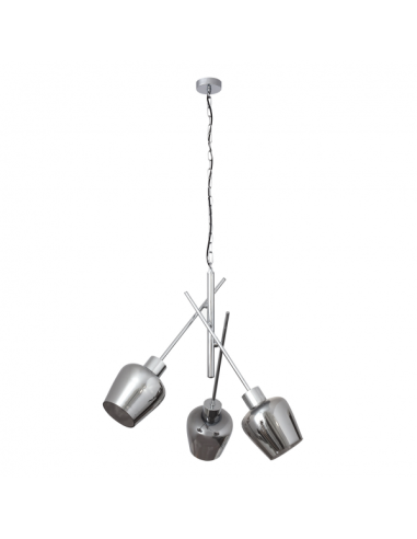 Lampara Soline 3xe27 Cromo Regx50x50 Cm