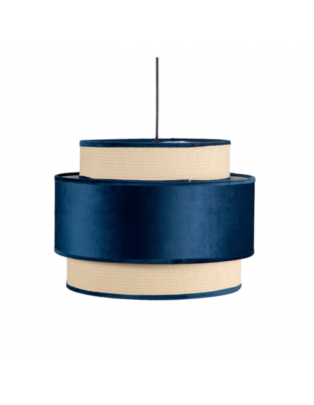 Colgante 3 Pantallas Adriano1xe27 Azul Reg X 40d