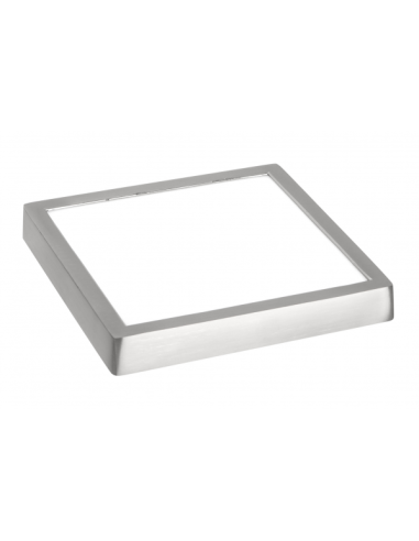 Downlight 30w 6500k Sup. Extr Fino Cromo 2400lm 30x30x2,5 Amuleto