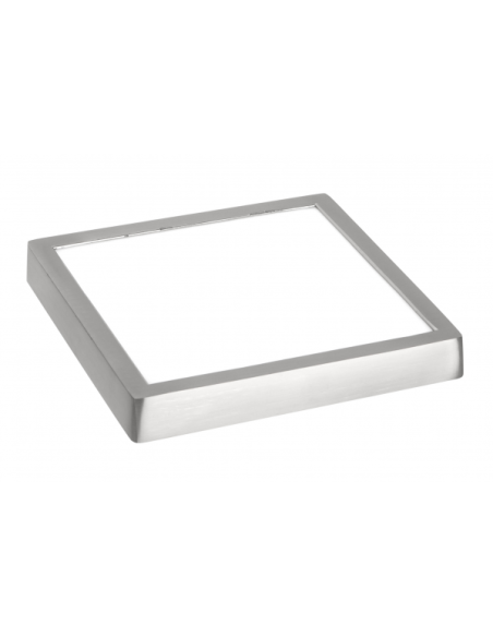 Downlight 30w 6500k Sup. Extr Fino Cromo 2400lm 30x30x2,5 Amuleto