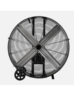 Ventilador Industrial Maximum 800w Negro 127d 2 Velocidades C/ruedas 129,5x127x46cm