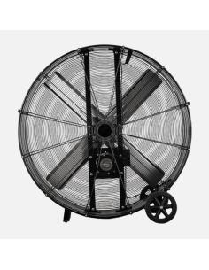 Ventilador Industrial Maximum 800w Negro 127d 2 Velocidades C/ruedas 129,5x127x46cm 2