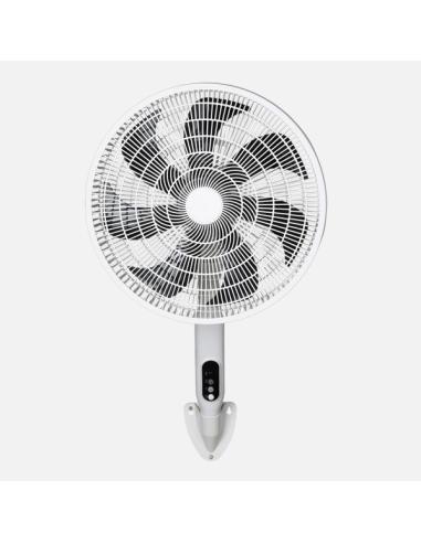 Ventilador Pie 3x1 Mixin Blanco 3vel 60w 7asp 45d Fijo/rotatorio Suelo/pared/sobremesa Regx45x45cm