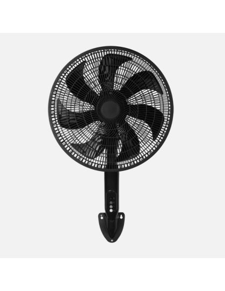 Ventilador Pie 3x1 Mixin Negro 3vel 60w 7aspas 45d Fijo/rotatorio Suelo/pared/sobremesa Regx45x45cm