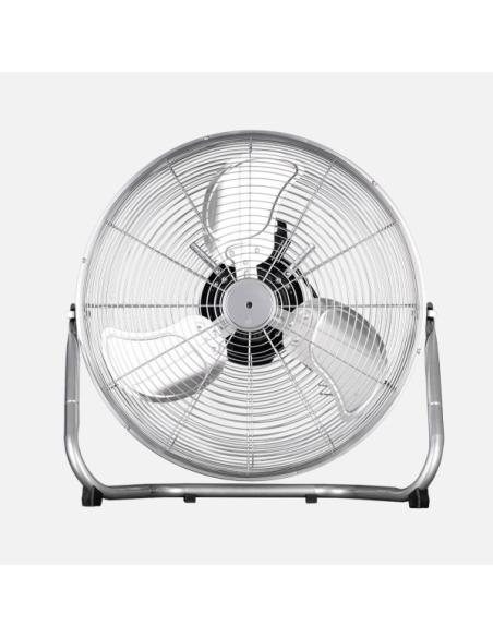 Ventilador Industrial Yumbo 100w Cromo 3vel 3aspas 56x58x19,5cm