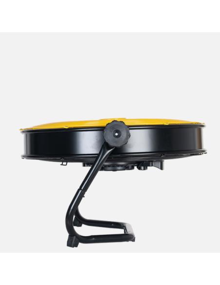 Ventilador Industrial Mapache 130w Negro/amarillo 3vel 3asp Orientable 180º 54x57x19,5cm