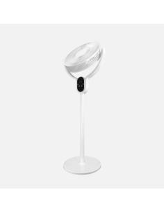 Ventilador De Pie Cadalso Blanco 8vel 25w 9asp 45d Fijo/rotat.motor.dc,remoto 100/138x48x40cm 2