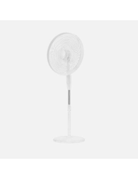 Ventilador De Pie Escudero Blanc 3vel 50w 5asp 40d Fijo/rotat.orientable Regx40x40cm