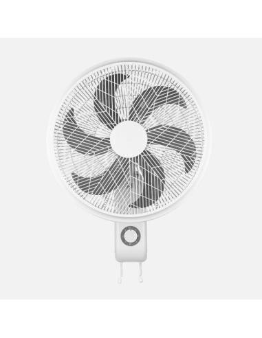 Ventilador Pared Amici 75w Blanco 3vel 6asp Oscilante y Orientab.65x52x30cm