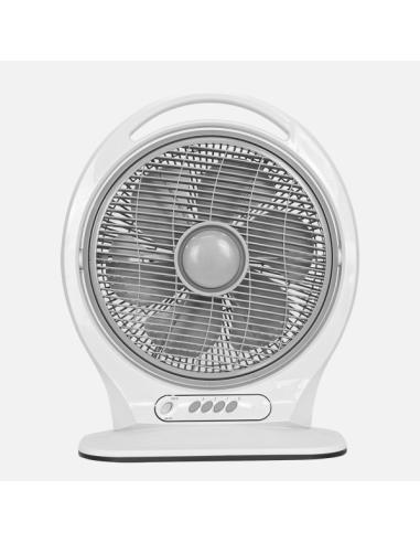 Ventilador Sobremesa Ladi 55w Blanco 3vel 6aspas C/asa 55x45x19,5cm