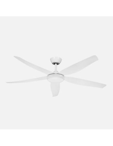 Ventilador Dc Altea 24w Blanco 5aspas 6vel.142d 2880 Lm 3000-4500-6500k Remoto+memoria+temporizador