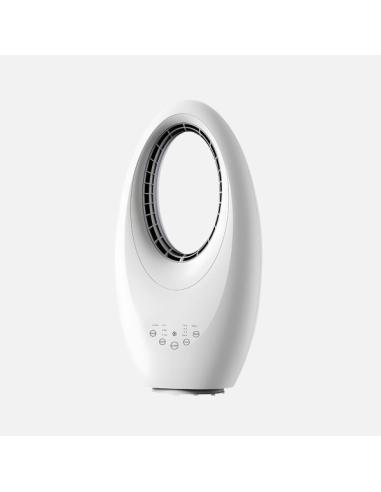 Ventilador Sin Aspas Arevalo Blanco 50w 3velocidades Oscilante Tactil C/remoto Y Temporizador 57,5x29x17cm