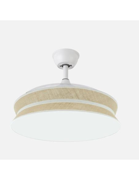 Ventil Decor 72w Blanco/natural Blanco 108d 3asp