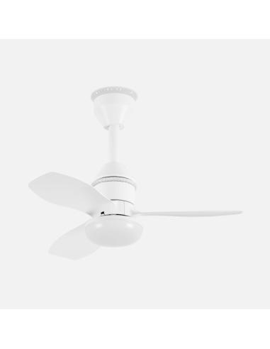 Ventilador Dc Asaf 20w 2100lm Blanco 3aspas 62d 3000 K-4200k-6500k Regulable Intensidad+ Remoto+temporizador+memoria