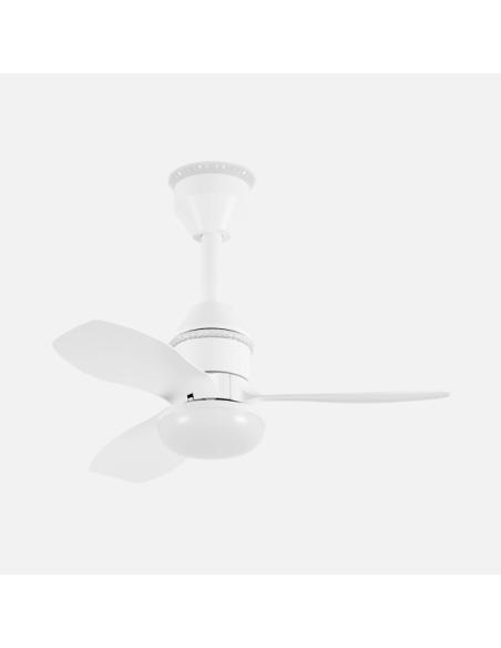Ventilador Dc Asaf 20w 2100lm Blanco 3aspas 62d 3000 K-4200k-6500k Regulable Intensidad+ Remoto+temporizador+memoria