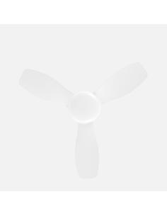 Ventilador Dc Asaf 20w 2100lm Blanco 3aspas 62d 3000 K-4200k-6500k Regulable Intensidad+ Remoto+temporizador+memoria 2