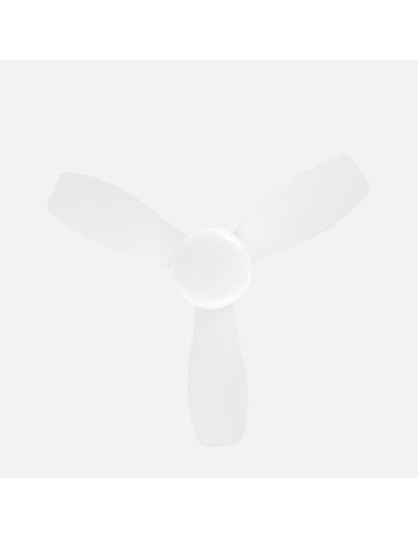 Ventilador Dc Asaf 20w 2100lm Blanco 3aspas 62d 3000 K-4200k-6500k Regulable Intensidad+ Remoto+temporizador+memoria