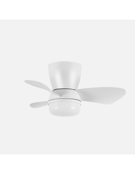 Ventilador Dc Enoc 15w 1800lm Blanco 3asp 58d 3000K-4200k-6500k Regulable Inensidad+ Remoto+temporizador+memoria