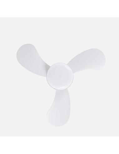 Ventilador Dc Enoc 15w 1800lm Blanco 3asp 58d 3000K-4200k-6500k Regulable Inensidad+ Remoto+temporizador+memoria