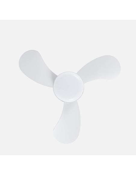 Ventilador Dc Enoc 15w 1800lm Blanco 3asp 58d 3000K-4200k-6500k Regulable Inensidad+ Remoto+temporizador+memoria