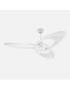 Ventilador Dc Tarazona 18w Blanco 3aspas 6vel.136d 2250lm 3000-4500-6500k Remoto+memoria+temporizador
