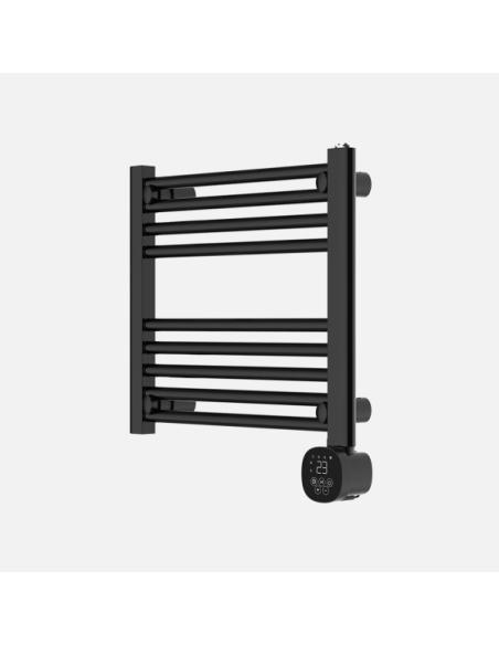 Toallero Electrico Scuti Negro 300w 3modos Display Tactil Anti-hielo Temporizador 54x52x9cm