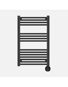 Toallero Electrico Scuti Negro 500w 3modos Display Tactil Anti-hielo Temporizador 89x52x9cm