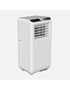 Aire Acondicion.portatil Wind Blanco 7000btu/1750fr 750w 2vel Deshumidificador C/remoto,kit Ventana 70x33x28cm