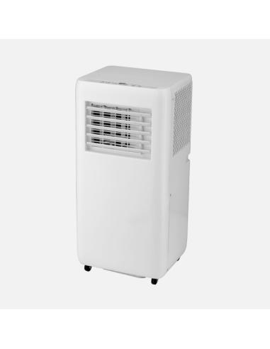 Aire Acondicionado Portatil Fresh Blanco 9000btu/2350fr 950w 2vel Deshumidificador C/remoto,kit Ventana 70x33x28cm