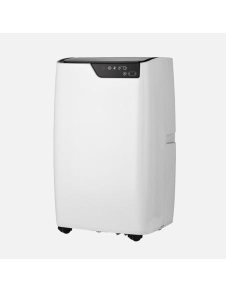 Aire Acondicionado Portatil Frozen Blanco/negro 12000btu/3000fr 1300w 3vel Deshumidificador C/remoto,kit Ventana 71x44x34cm