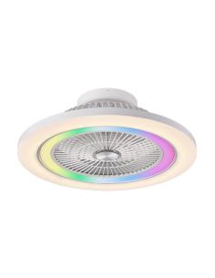 Ventilador Dc 50+7w Antartida Blanco 5as 58d 5400l 3000-4500-6500k+rgb Remo+r.int+memo+temp
