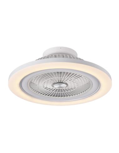 Ventilador Dc 50+7w Antartida Blanco 5as 58d 5400l 3000-4500-6500k+rgb Remo+r.int+memo+temp