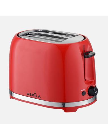 Tostador Pan Tambre 850w Rojo 7niv.tostado, Descongelacion, Apagado.autom.2ranuras.recogemigas.19x28x17cm