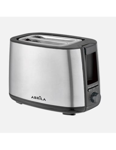 Tostador Pan Limia 750w Negro/plata 7niv.tostado,descongelacion, Apagado Autom.2ranuras.recogemigas,17x26,5x15cm