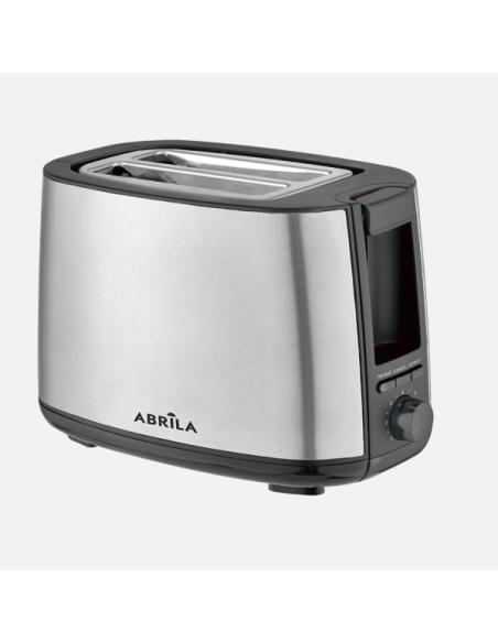 Tostador Pan Limia 750w Negro/plata 7niv.tostado,descongelacion, Apagado Autom.2ranuras.recogemigas,17x26,5x15cm