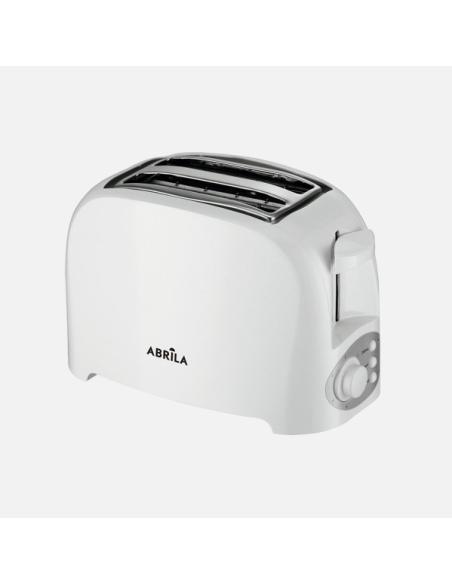 Tostador Pan Carrion 750w Blanco 7niv.tostado Apag.autom.2ranuras Descongelacion.recalentar.17x26x15 cm